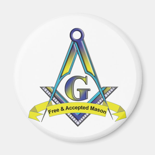 Íman Masons Gratuitos e Aceitos (Frente)