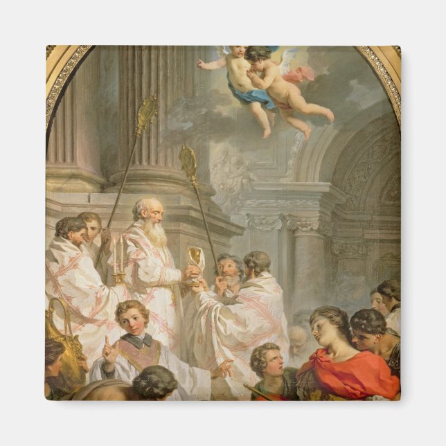 Íman Massa das Ruas. Manjericão (óleo na canvas) (Frente)