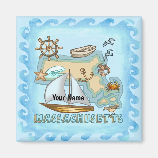 Íman Massachusetts (Frente)