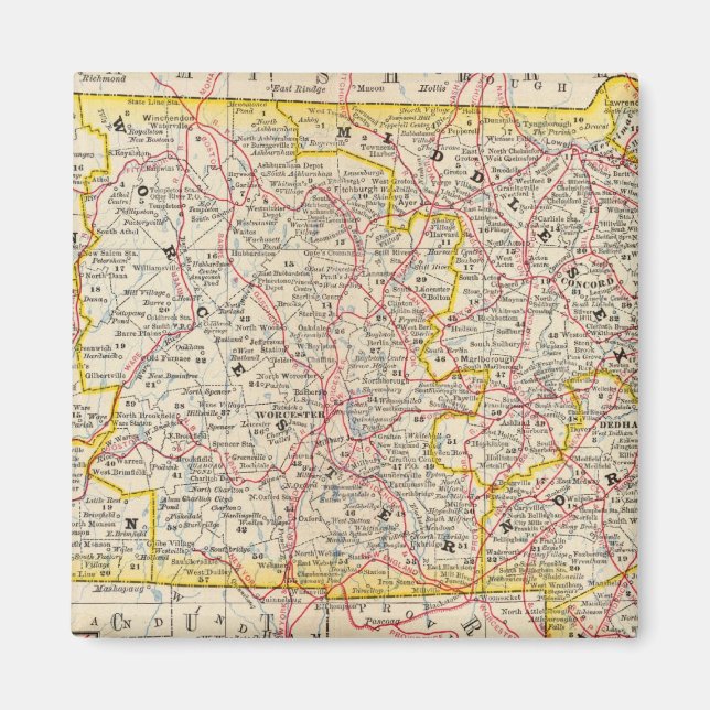 Íman Massachusetts 8 (Frente)