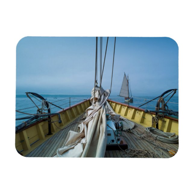 Íman Massachusetts, Gloucester, Festival Schooner 3 (Horizontal)