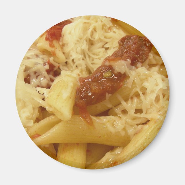 Íman Massas alimentícias, tomates e queijo (Frente)