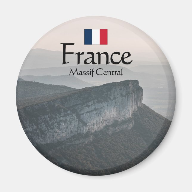 Íman Massif Central Souvenir (Frente)