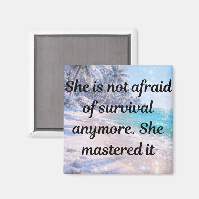 Íman Mastered Survival - Unbreakable Strength (Front/Back)