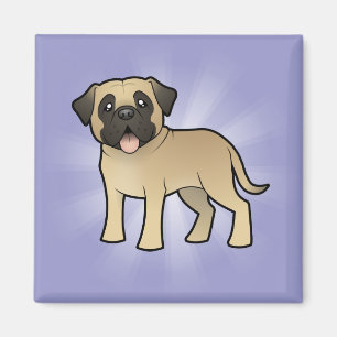 Íman Mastiff/Bullmastiff dos desenhos animados