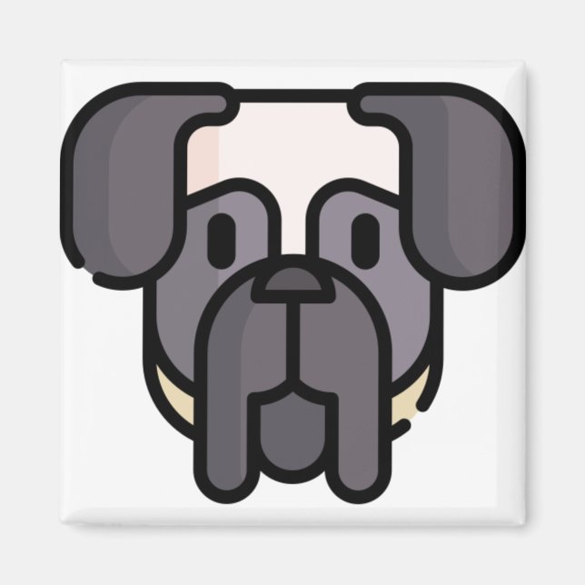 Íman Mastiff inglês (Frente)