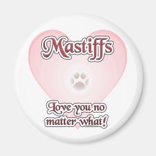 Íman Mastiffs Te Ama Não Importa Qual Magneta