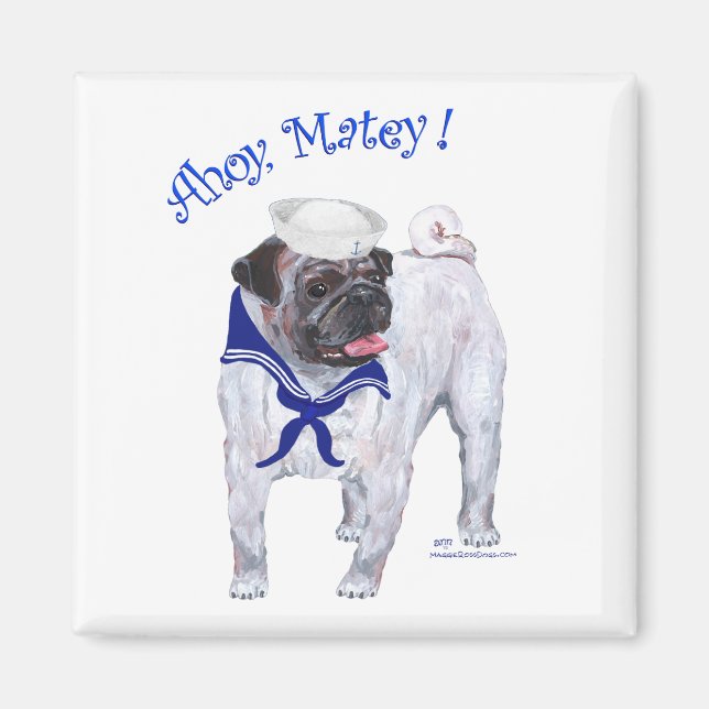 Íman Mastim Pug (Frente)