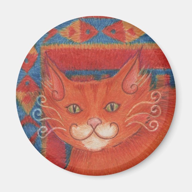 Íman Mat Cats magnético round (Frente)