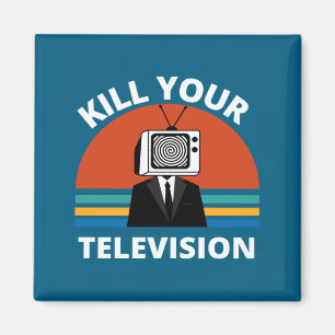 Íman Mata Seu Tele Notícia Falsa Mídia Lavagem Cerebral