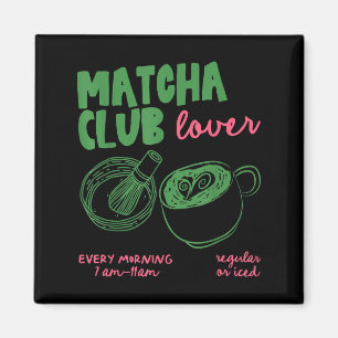 Íman Matcha Club Chá Verde Matcha Latte Regular Ou Gela
