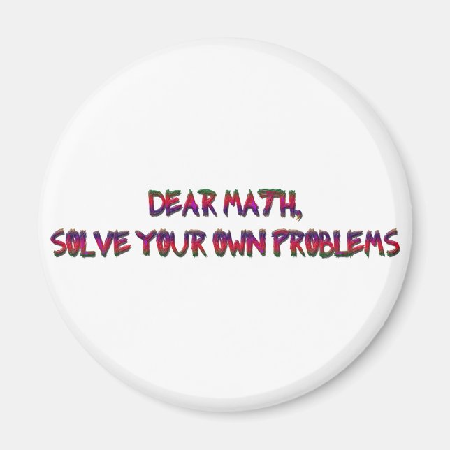 Íman matemática (Frente)