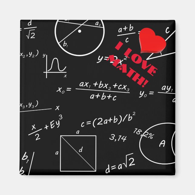 Íman Matemática cerebral (Frente)