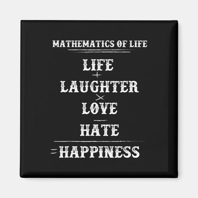Íman Matemática Da Vida Equação Complexa Fórmula Matemá (Frente)