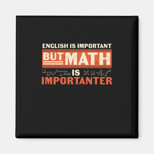 Íman Matemática do professor de matemática é importante (Frente)