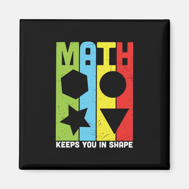 Íman Matemática do professor de matemática mantém você  (Frente)
