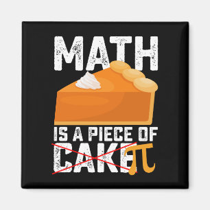 Íman Matemática É Um Pedaço De Bolo Pi Dia Divertido