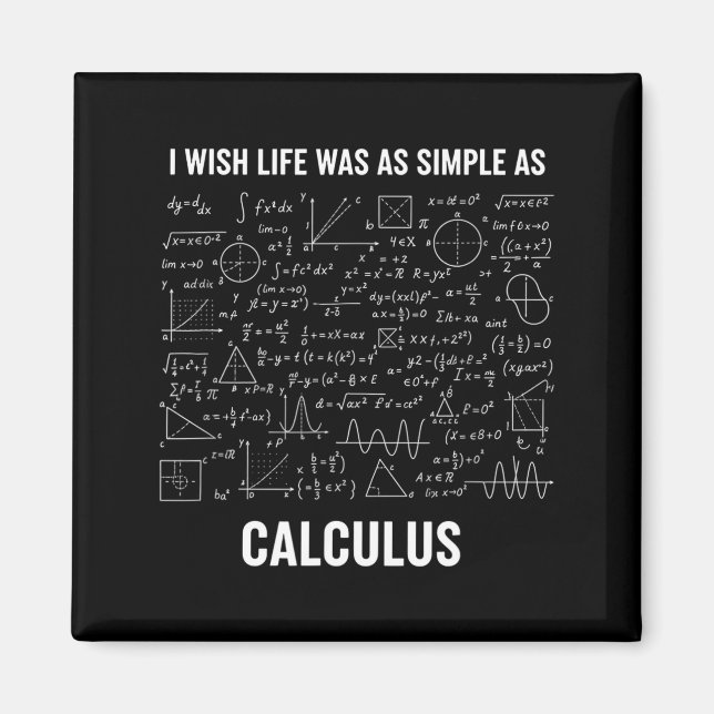 Íman Matemática - Eu Desejo que a Vida Fosse Tão Simple (Frente)
