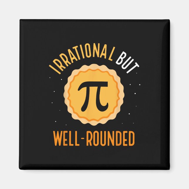 Íman Matemática Irracional, Mas Bem arredondada 3,14 (Frente)