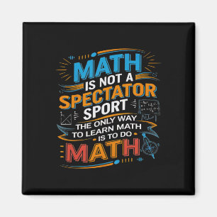 Íman Matemática Não É Um Esporte Para Espectadores Prof