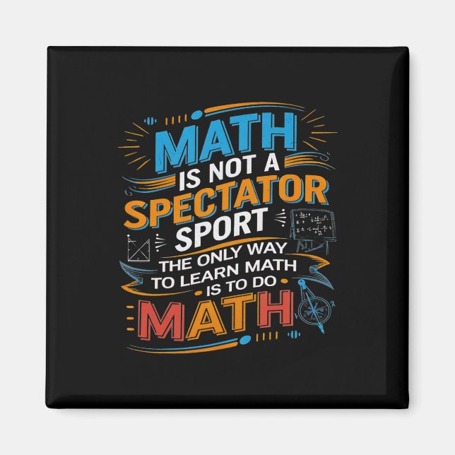 Íman Matemática Não É Um Esporte Para Espectadores Prof (Frente)