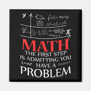 Íman Matemática O Primeiro Passo é Admitir Que Você Tem