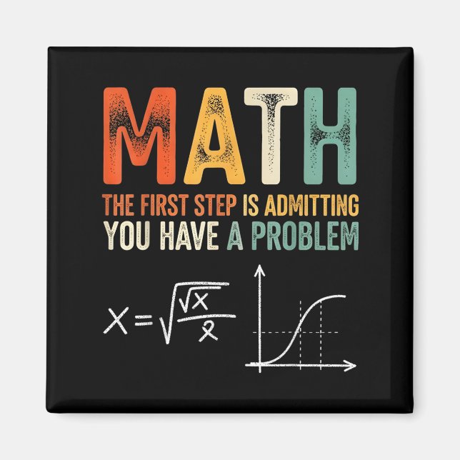 Íman Matemática o primeiro passo é admitir ter um probl (Frente)