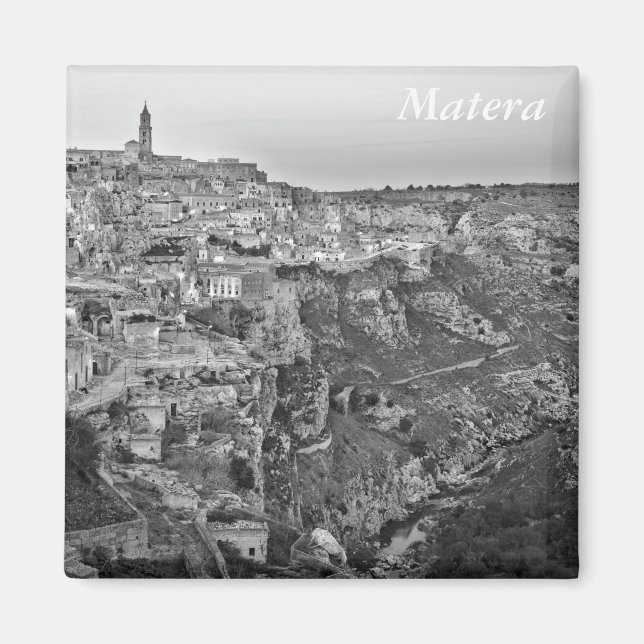 Íman Matera in Basilicata, Itália (Frente)