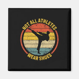 Íman Material Arts Nem Todos Os Atletas Vestem Calçados