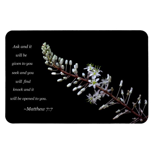 Íman Mateus 7:7 (Horizontal)