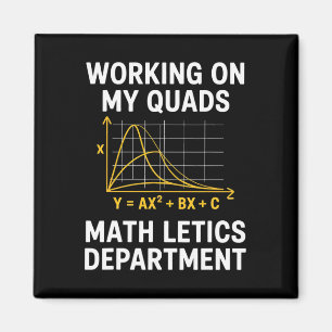 Íman Mathletics Trabalhando Meus Quadríceps Álgebra Álg