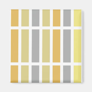 Íman Matizes de metal de bronze prateado Dourado