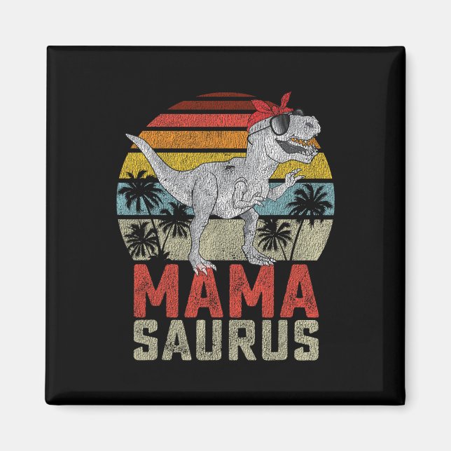 Íman Matriz da Família Mamasaurus T Rex Dinosaur Mama S (Frente)