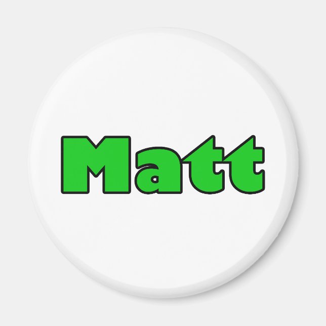 Íman Matt (Frente)