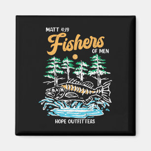 Íman Matt 419 Fishers De Homens Pais Cristãos Da Pesca