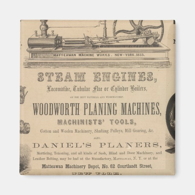 Íman Matteawan Machinery Depot (Frente)