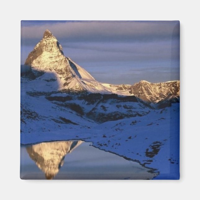 Íman Matterhorn Refletido, Suiça (Frente)