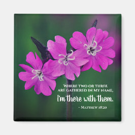 Íman Matthew 18:20 Duas ou Três se reúnem em meu nome