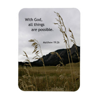 Íman Matthew 19:26 com Deus, todas as coisas são possív