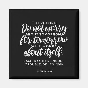 Íman Matthew 6:34 Bíblia Verse