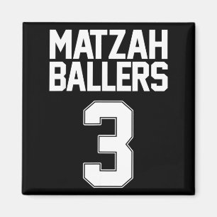Íman Matzah baller 3 time judaico engraçado time de bas
