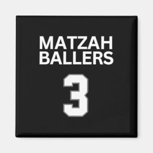Íman Matzah Ballers 3 Equipe de Basquete Judeu Engraçad