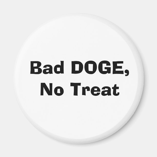 Íman Mau CACHORRO, Sem Tratamento (Frente)