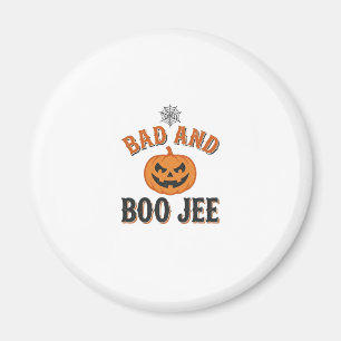 Íman Mau E Boo Jee Abóbora De Halloween Gráfica_1