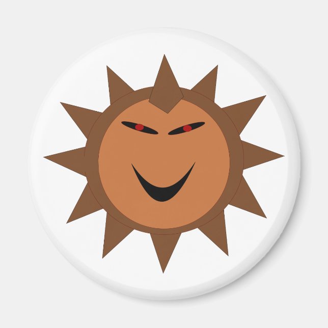 Íman Mau Hedgehog Gótico Kawaii Magnet (Frente)