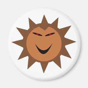 Íman Mau Hedgehog Gótico Kawaii - Magneta de Halloween