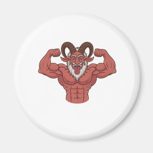 Íman Mau Krampus Malhação de Músculos Flexíveis de Nata