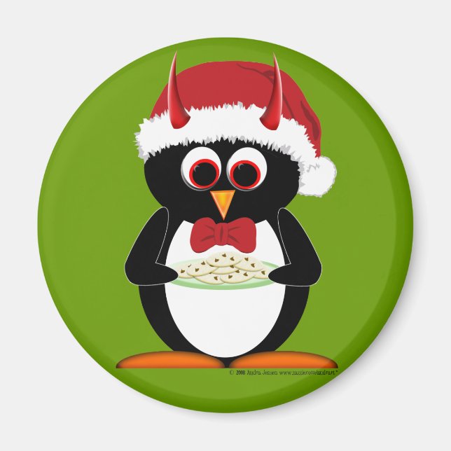 Íman Mau Penguin Stoffer Magnets (Frente)