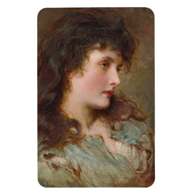 Íman Maud (Retrato Feminino Elegante) (Vertical)