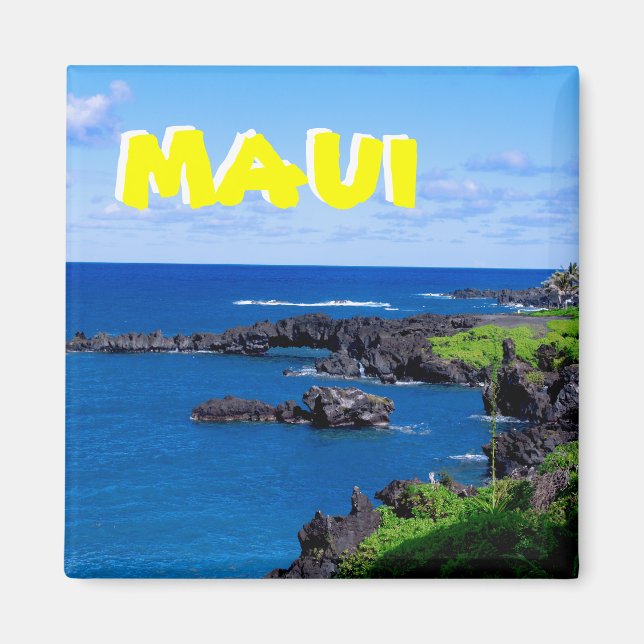 Íman Maui Coastline - Havaí (Frente)